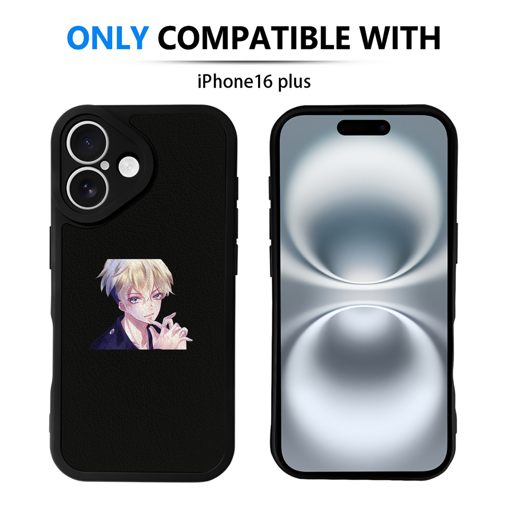 （画像用） 東京リベンジャーズ Tokyo Revengers 【iPhone 16シリーズ対応】シリコンスマホケース（レザー調） 材質：シリコン